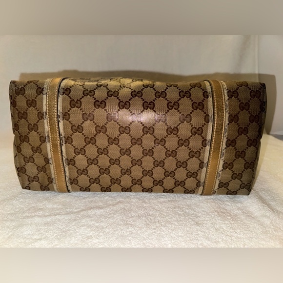 Gucci GG Gold Crystal Tote Bag.. - Picture 3 of 15